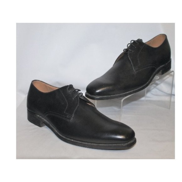 NEW Barker Made in England Armstrong Black Calf  Leather Oxford Shoe $430.00 - Picture 3 of 16